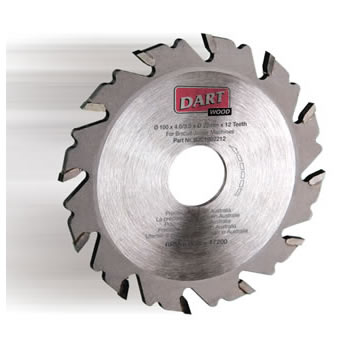 102mm x 12T x 22mm bore TCT Biscuit Joint Cutter Blade
